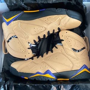 Air Jordan 7 retro de vachetta tan/ Black taxi